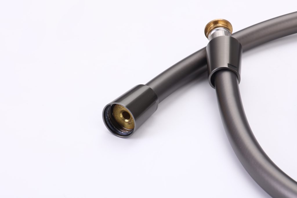 PVC Shower hose Gunmental1