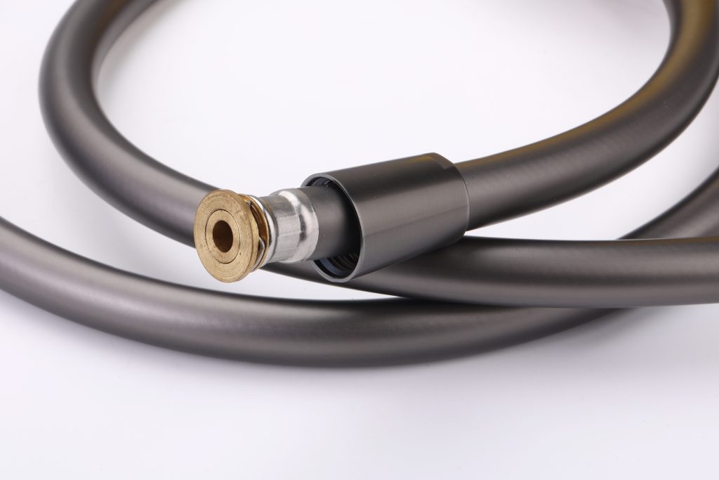 PVC Shower hose Gunmental2